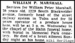 William Peter Marshall