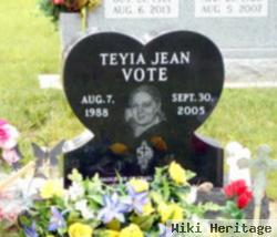 Teyia Jean Vote