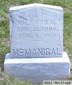 Milford Meredith Mcmanigal