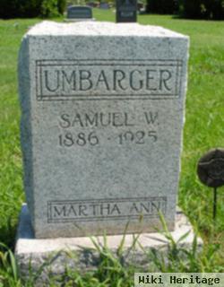 Martha A Umbarger