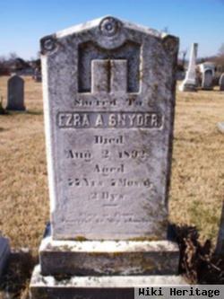 Ezra A Snyder