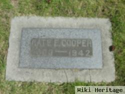 Kate E Cooper