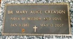 Dr Mary Alice Putnam Creason