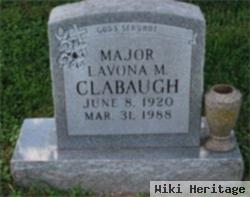 Maj Lavona May Blakeman Clabaugh