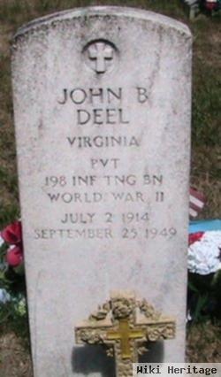 Pvt John B. Deel