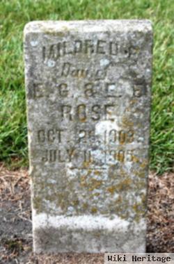 Mildred E. Rose