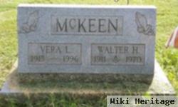 Walter H Mckeen