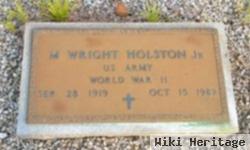 Milledge Wright Holston, Jr