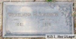 Wilhelmina H. "minnie" Sorenson