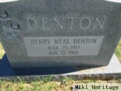 Henry Neal Denton