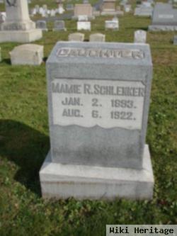 Mamie R Schlenker