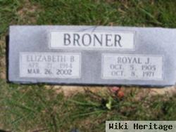 Elizabeth B Miller Broner