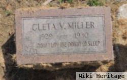 Cleta V Miller