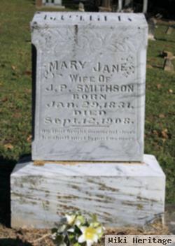 Mary Jane Hargrove Smithson