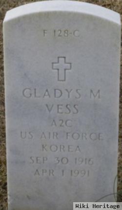 Gladys M Vess