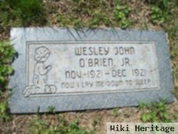 Wesley John O'brien, Jr