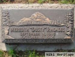 Meredith "dusty" Rhoades