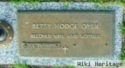 Betsy "bessie" Hodge Oyer