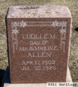 Lucille M Allen