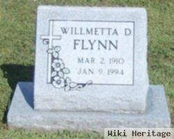 Willmetta D Flynn