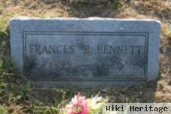 Frances Bagby "fannie" Bennett