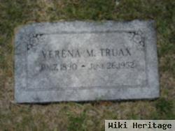 Verena M Truax