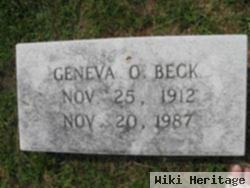 Geneva Odessa "dessie" Beck