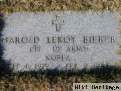 Corp Harold Leroy Bierer