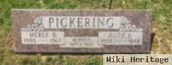 Merle B Pickering