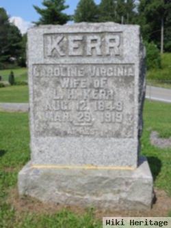 Cardine Virginia "carrie" Street Kerr