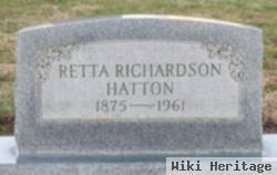 Retta Jane Mcclenathan Hatton