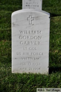 Ltc William Gordon Garvey