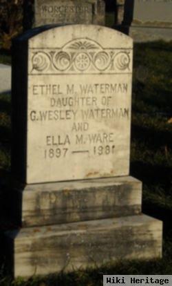 Ethel M Waterman