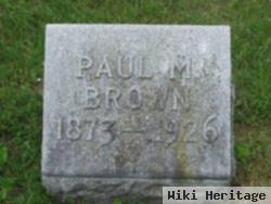 Paul Marion Brown