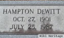 Hampton Dewitt Tison