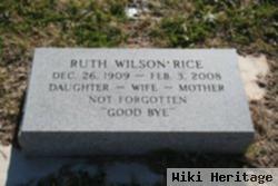 Ruth Wilson Rice