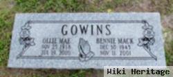 Bennie Mack Gowins