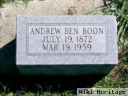 Andrew Bennet "ben" Boon