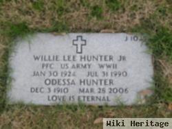 Pfc Willie Lee Hunter, Jr