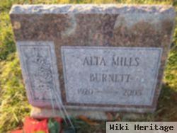 Alta Marie Mills Burnett