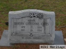 Bertha Christine Croft Cates