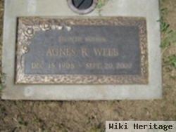 Agnes R. Webb