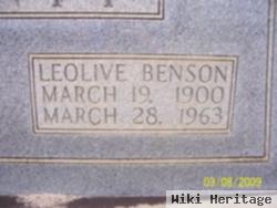 Leolive Benson Gantt