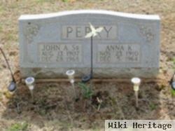 John A Perry, Sr