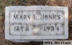 Mary L Thomas Jones