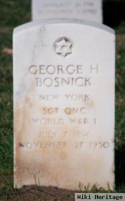 George H Bosnick