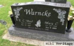 E. C. "pete" Warncke