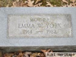 Emma Wilhelmina Decker York