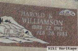 Harold K Williamson