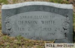 Sarah Elizabeth Deason White